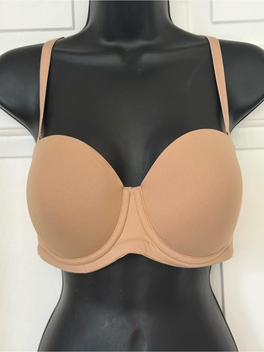Wacoal Nude Underwire T-Shirt Bra Convertible 38 C